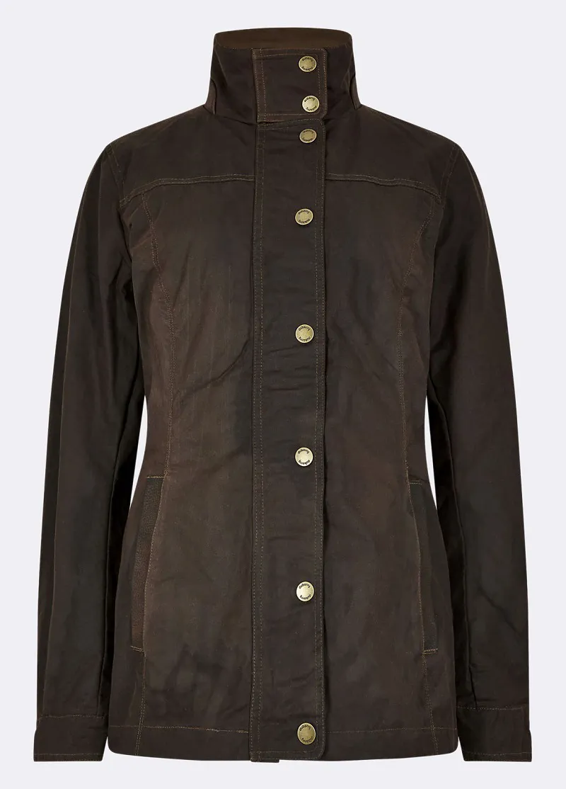 Dubarry Womens Mountrath Waxed Jacket Java